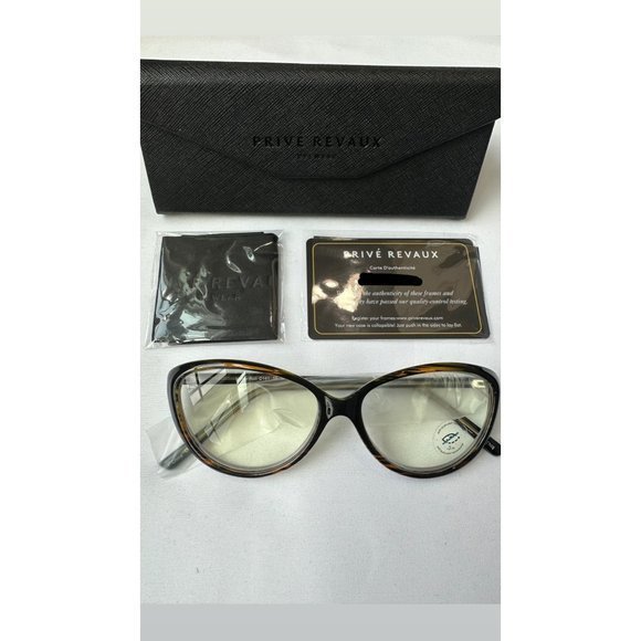 Prive Revaux Honor Roll Gray Stripe Blue Light‎ Readers Strength 3 - Picture 2 of 8